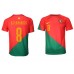 Portugal Bruno Fernandes #8 Voetbalkleding Thuisshirt WK 2022 Korte Mouwen